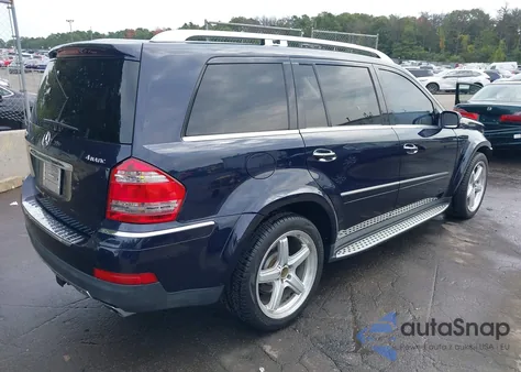 2008 Mercedes-Benz Gl 550 4Matic z USA, uszkodzony, nr VIN 4JGBF86EX8A409486